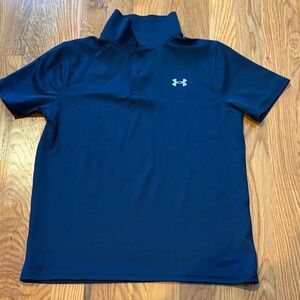 Under Armour Men's Dark Blue Polo Shirt